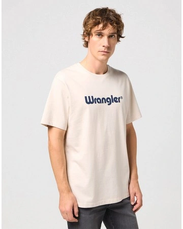 Camiseta wrangler logo algodón orgánico 160gsm