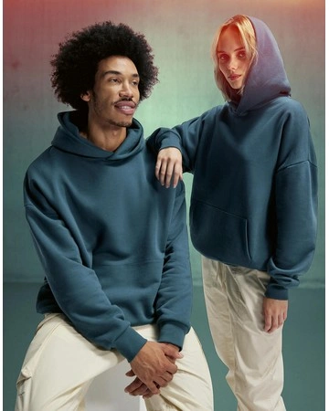 Sudadera capucha 350gsm algodón orgánico