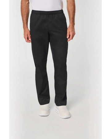 Pantalón de cocina ecorresponsable con bolsillo rfid 180gsm
