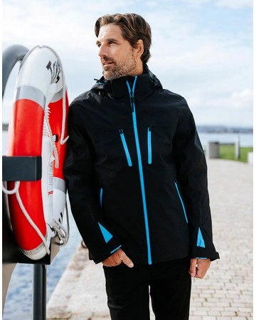 Chaqueta softshell matrix system impermeable 240gsm