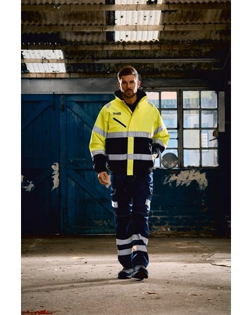 Chaqueta alta visibilidad fontaine impermeable